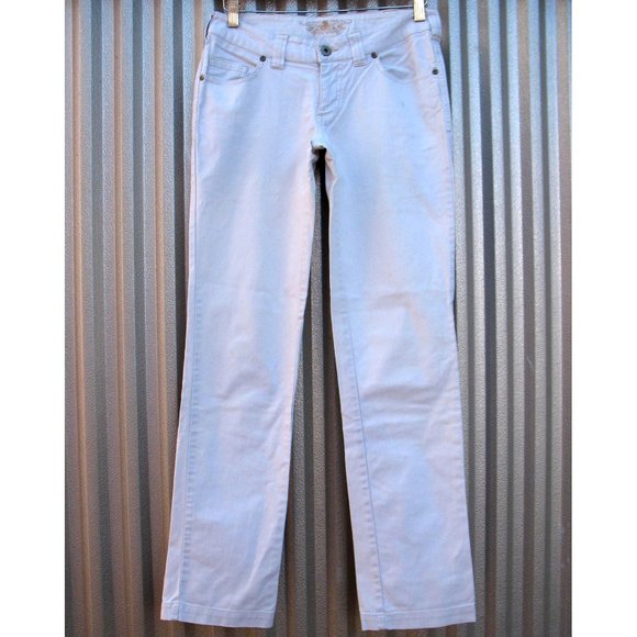 Miss Selfridge Slim Jeans White Stretch Tag Sz 8 - Picture 2 of 4